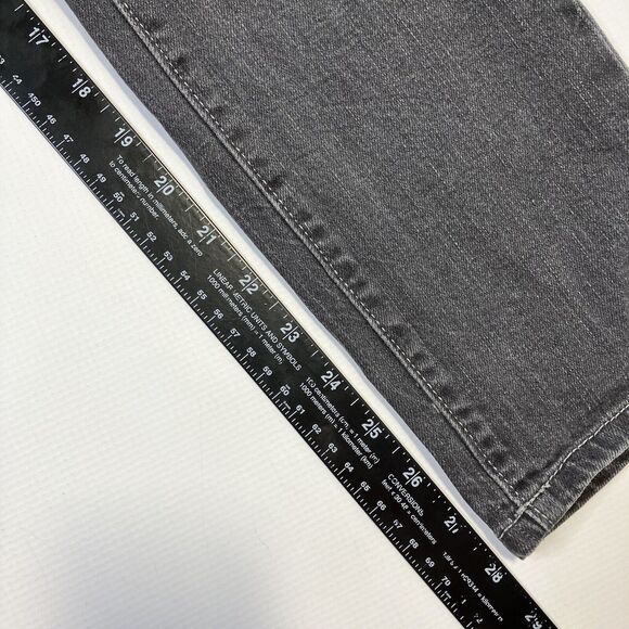 Gap Womens Premium Skinny Low Rise Jeans Size 28 Ankle Charcoal Gray 28” Inseam - Picture 10 of 10